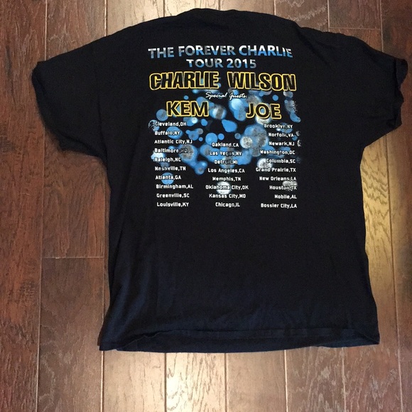 Charlie Wilson and Joe 2015 Tour Shirt. XL - Picture 2 of 2